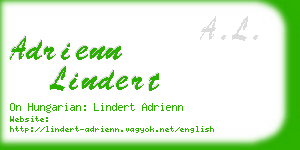 adrienn lindert business card